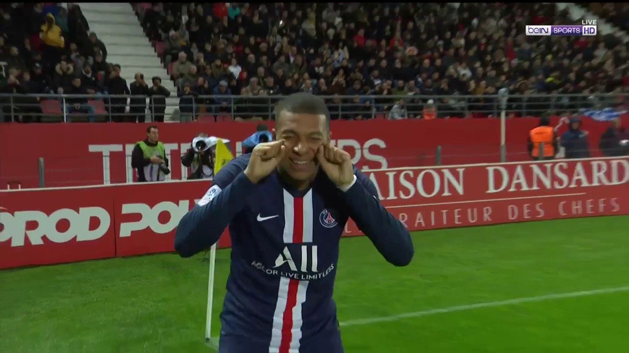 Dijon 0-1 PSG: GOAL - Mbappe