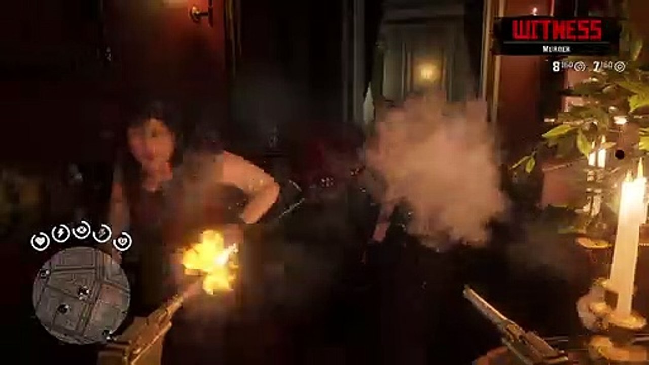 Saint Denis Saloon, 30 Kills, ~77'', Mauser Pistols