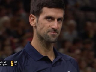 Rolex Paris Masters - Djokovic se balade contre Tsitsipas