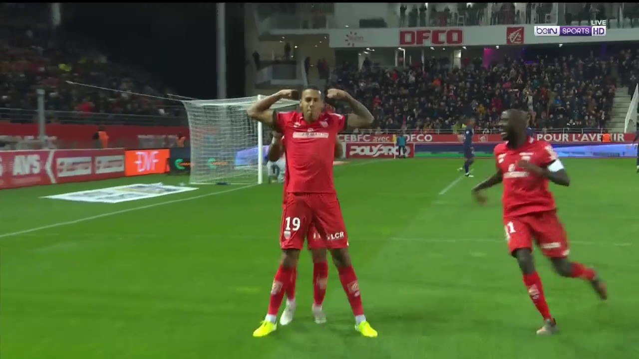 Dijon 2-1 PSG: GOAL - Cadiz