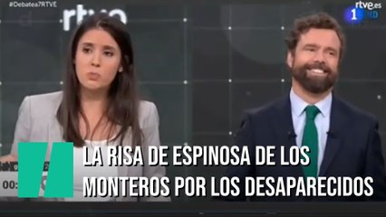 La risa de Espinosa de los Monteros al mencionar a los desaparecidos del franquismo