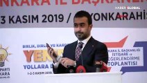 AK Parti toplantısında Erdoğan sürprizi: Çatlak sesler yılgınlığa düşürmemeli
