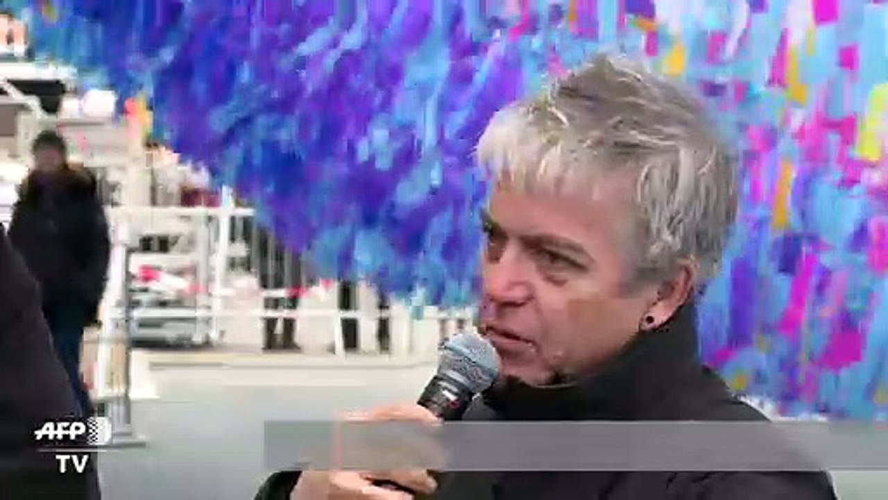 Muro: onda de cores