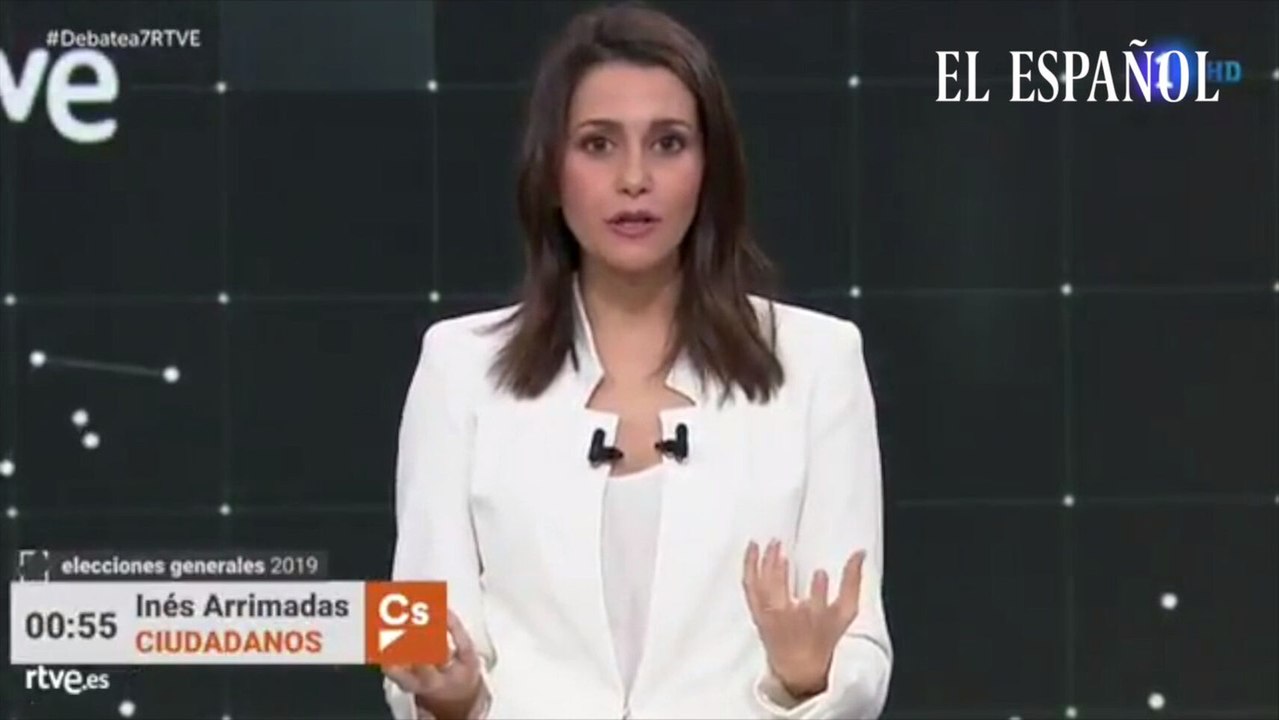 Minuto de oro de Inés Arrimadas