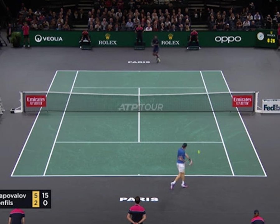 Rolex Paris Masters - Shapovalov prive Monfils de Masters