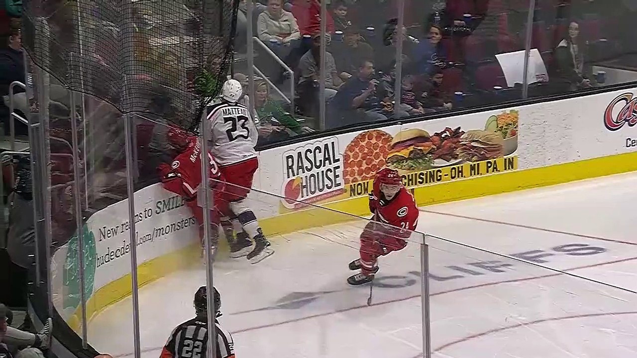 Cleveland Monsters 2 - Charlotte Checkers 1 FINAL