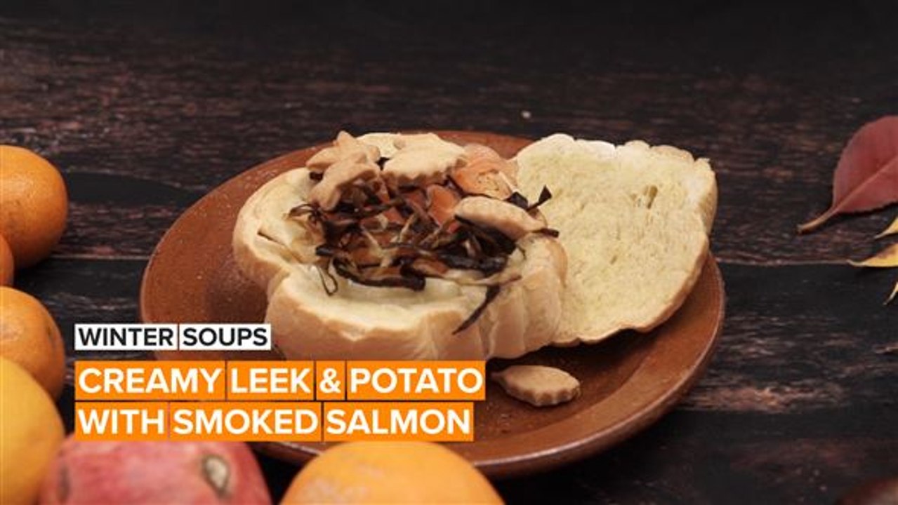 Soup of the Week: Leek, potato & smoked salmon