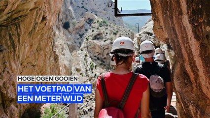 Hoge ogen gooien: de smalle bruggen van Caminito del Rey