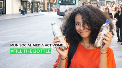 Mijn sociale media activisme: vul die fles!