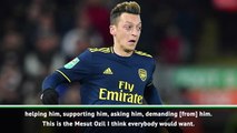 Ozil looked good at Anfield - Emery