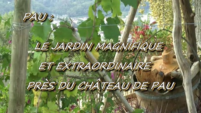 LES PROMENADES DE MICHOU W-D.D. - 5 OCTOBRE 2019 - PAU - LE JARDIN MAGNIFIQUE ET EXTRORDINAIRE PRÈS DU CHÄTEAU DE PAU