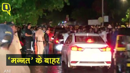 शाहरुख खान के बर्थडे पर बेकाबू हुए फैंस, मन्नत के बाहर उमड़ा हुजूम