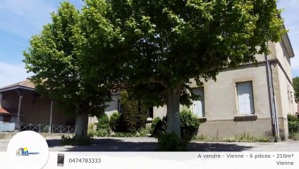 A vendre - Vienne - 6 pièces - 210m²