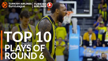 Turkish Airlines EuroLeague Regular Season Round 6 Top 10 Plays