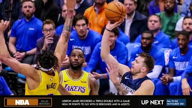 Los Angeles Lakers vs Dallas Mavericks Recap | LeBron James 39 pts, 12 reb, 16 ast