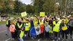 Saint-Cyr-sur-le-Rhône : les gilets jaunes sont partis pour leur marche de 14 km