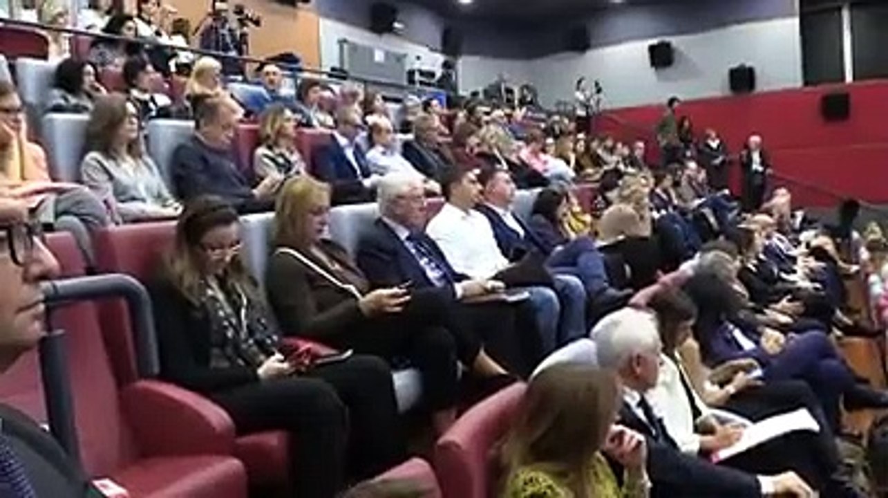 Roma - Raggi inaugura Centro Komen al Policlinico Gemelli (01.11.19)