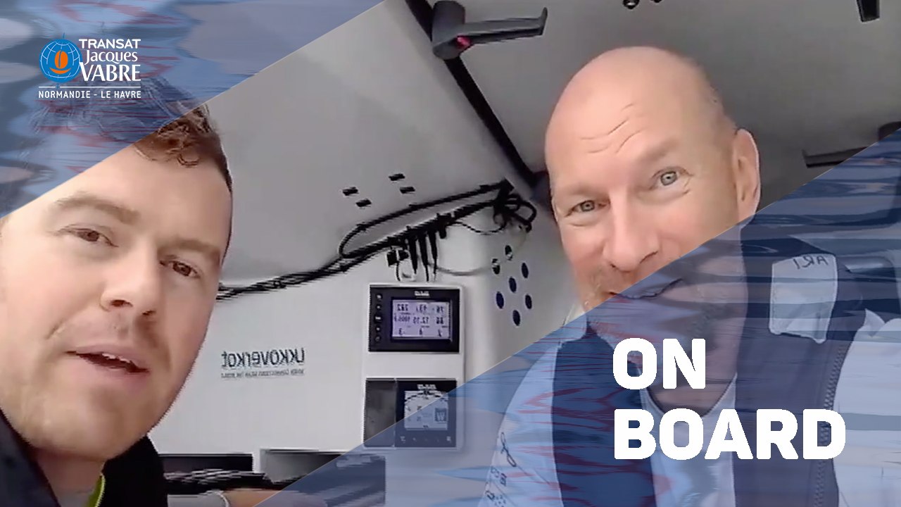 TRANSAT JACQUES VABRE ON BOARD - Ariel 2 - 01/11/2019