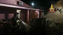 Quartu Sant'Elena (CA) - Incendio autovettura (02.11.19)