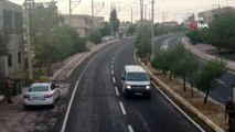 Jandarma ekiplerinden drone'lu yol uygulaması