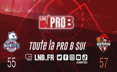PRO B : Nantes vs Denain (J4)