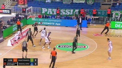 Anadolu Efes deplasmanda mağlup