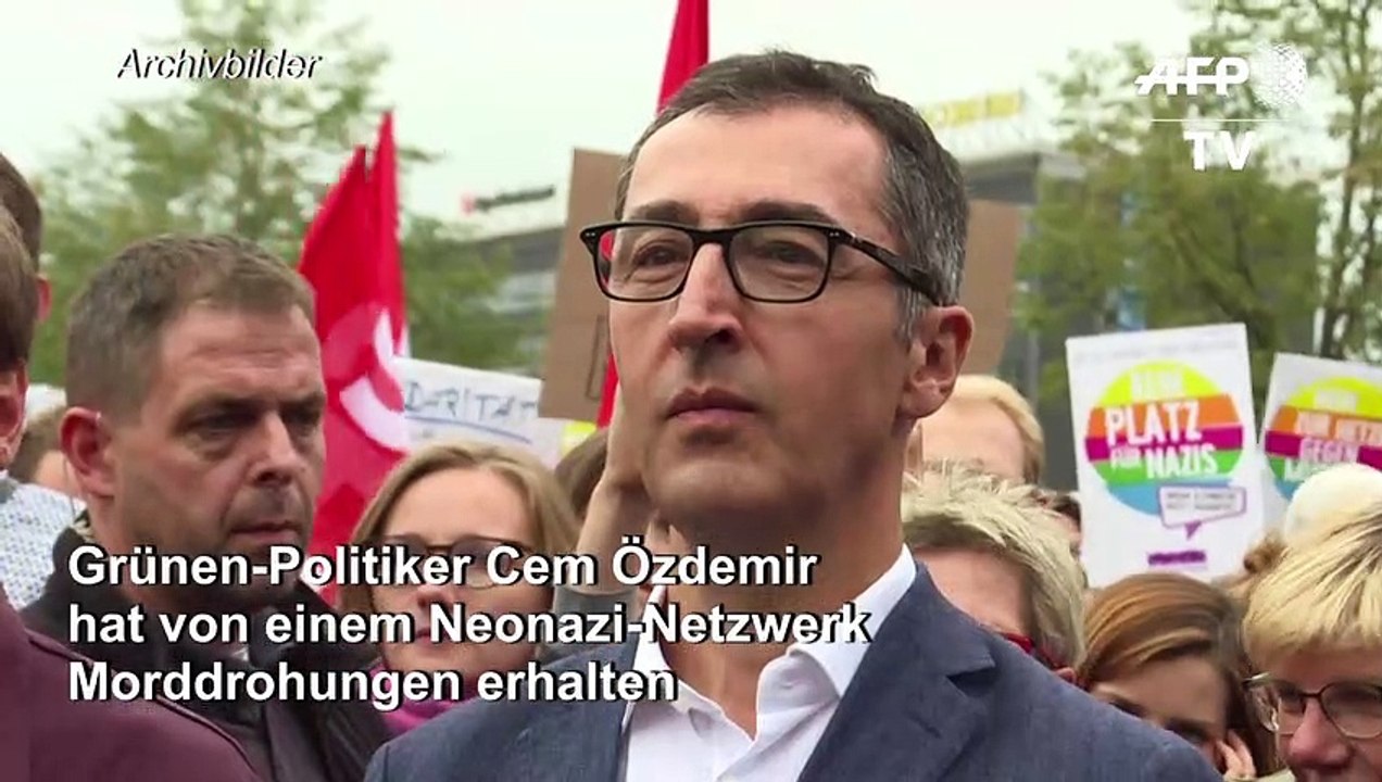 Neonazis drohen Cem Özdemir mit dem Tod