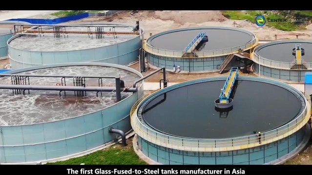 Glass Fused to Steel Storage Tanks Manufacturer | Center Enamel