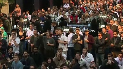 Mondial de rugby: les fans anglais abattus face à la finale perdue