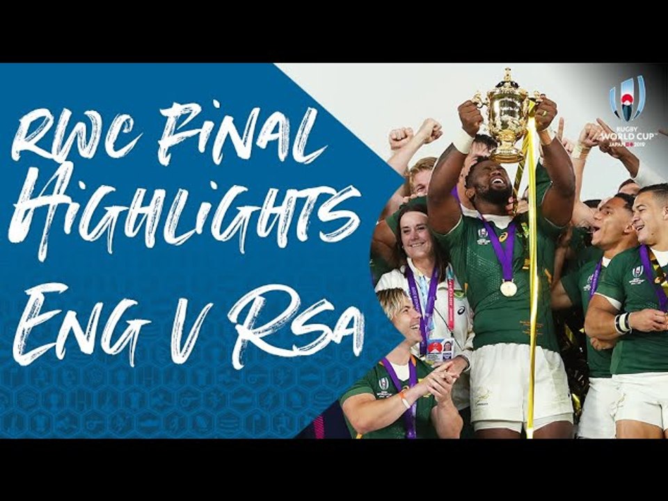 Highlights : Final - England v South Africa