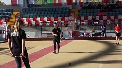 Mersin'de, Bocce Dünya Kupası başladı