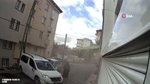 Sivas'ta dehşete düşüren kaza kamerada