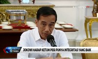 Jokowi: Pak, Sepak Bola... Sepak Bola...