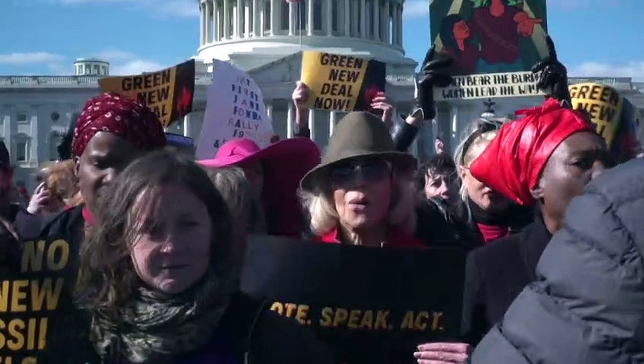 Jane Fonda bei Klima-Protest festgenommen