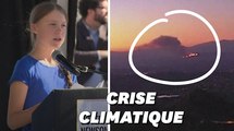 Les images de ce nouvel incendie en Californie qui interpelle Greta Thunberg