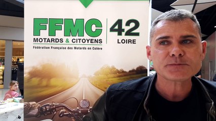 Les motards en colère de la Loire organisent une opération de sensibilisation à Auchan Villars