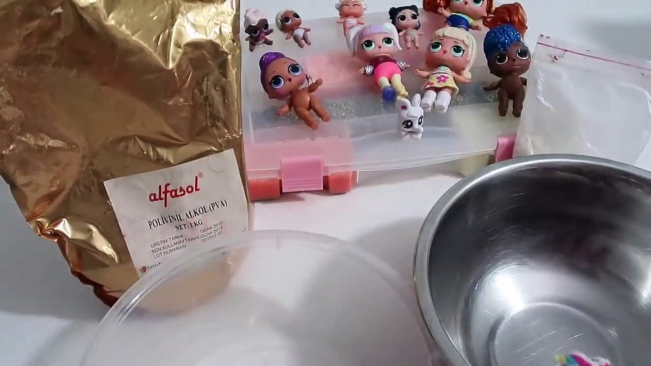 TUTKALSIZ BORAKSSIZ SLİME CHALLENGE! PVA vs GUARGUM SLİME NASIL YAPILIR? Bidünya Oyuncak 