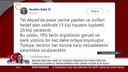 Tel Abyad'da bombalı saldırı