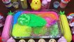 Festival of Colors !! Mixing Glitter Into Store Bought Slime !! Satisfying Slime Smoothie #738