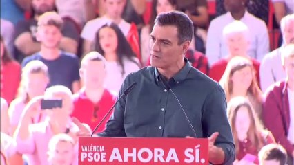 Sánchez critica la campaña sucia del PP y vuelve a agitar el miedo al avance de la ultraderecha