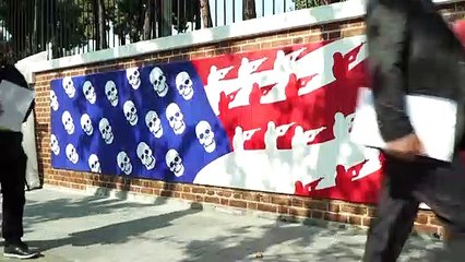 Iran: dévoilement de nouvelles fresques anti-américaines