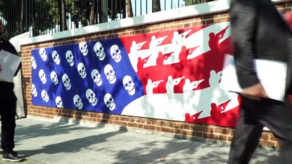 Iran: dévoilement de nouvelles fresques anti-américaines