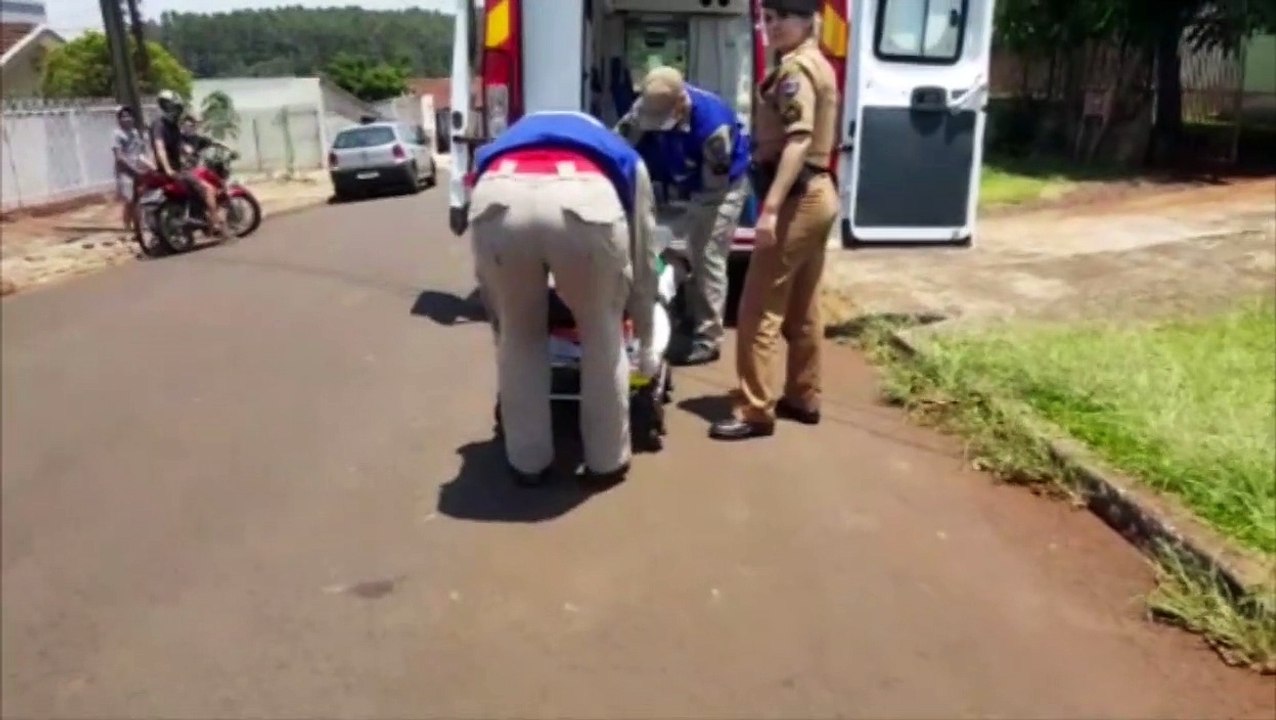 Homem tem lesões na cabeça após ser agredido com pedaço de madeira