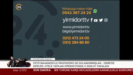 24 TV Whatsapp Haber Hattı