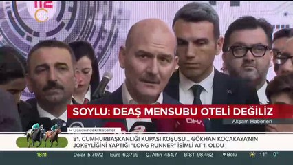 İçişleri Bakanı Süleyman Soylu konuştu
