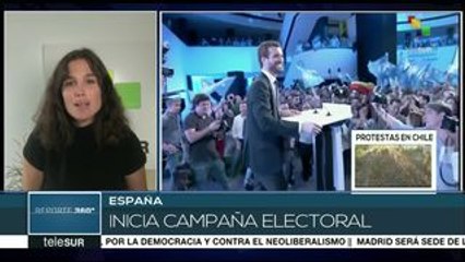 Comienza campaña electoral en España para el 10 de noviembre