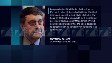 PALMER «BE DESHTOI ME NEGOCIATAT» - News, Lajme - Kanali 7