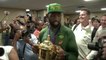 Triumphant Springboks pay tribute to fans' support