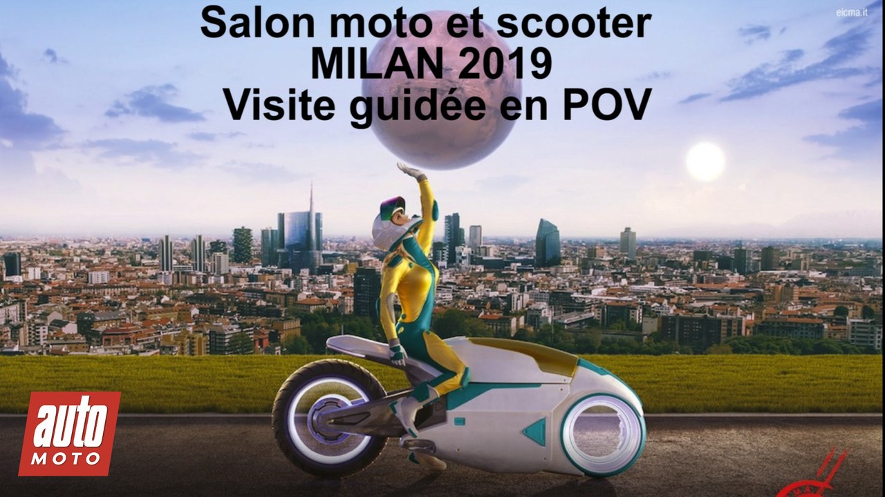 Salon MOTO de MILAN EICMA 2019 : Visite guidée en POV - Vidéo Dailymotion