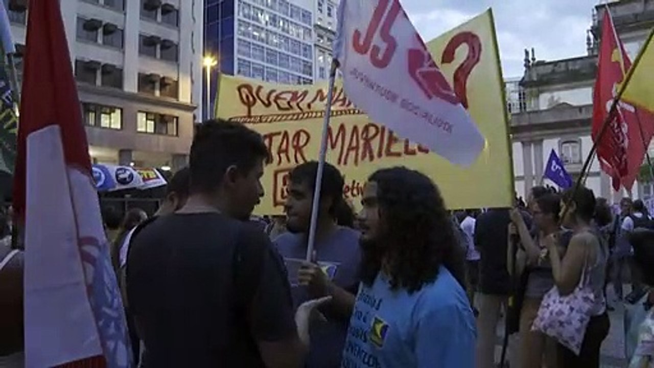 Protesto contra Bolsonaro